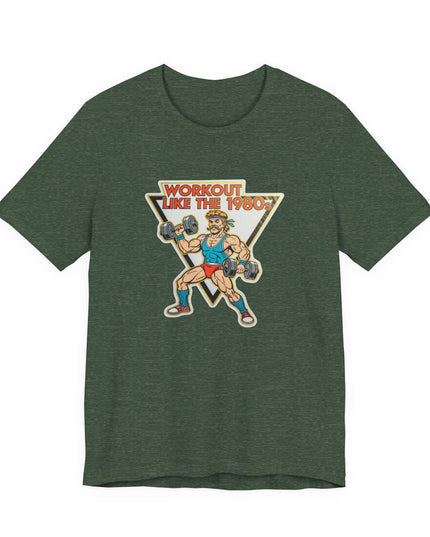 The 'Workout Like The 1980s' Muscle Man Tee