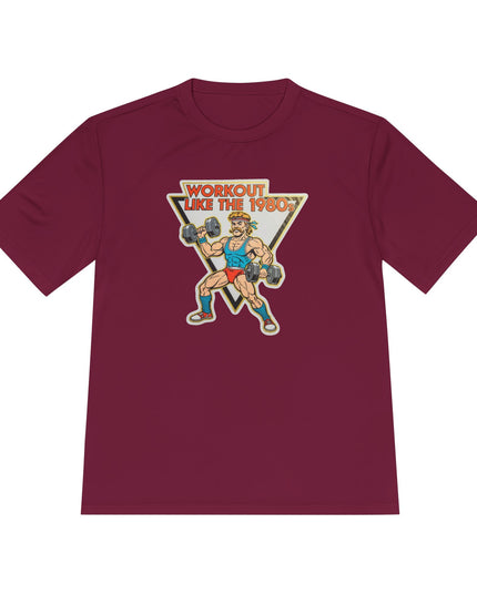 The 'Workout Like The 1980s' Muscle Man Workout Shirt