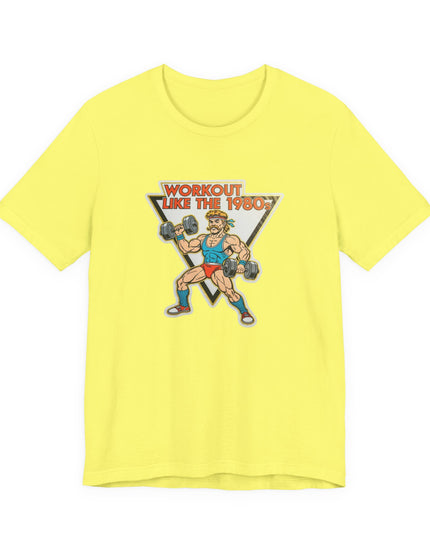 The 'Workout Like The 1980s' Muscle Man Tee