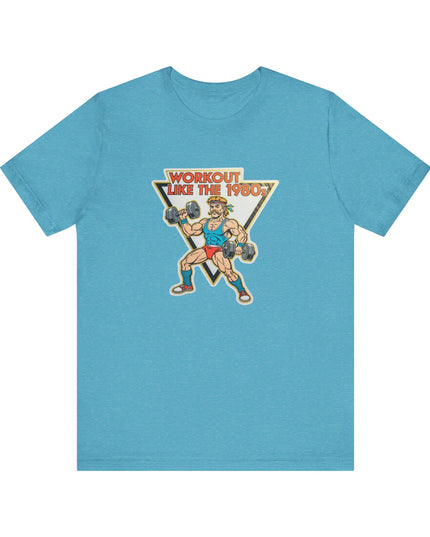 The 'Workout Like The 1980s' Muscle Man Tee