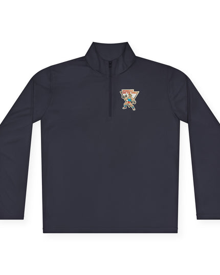The 'Workout Like The 1980s' Muscle Man Quarter-Zip Pullover