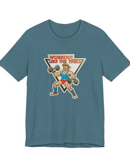 The 'Workout Like The 1980s' Muscle Man Tee