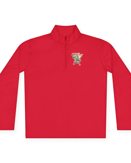 The 'Workout Like The 1980s' Muscle Man Quarter-Zip Pullover