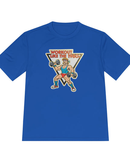 The 'Workout Like The 1980s' Muscle Man Workout Shirt