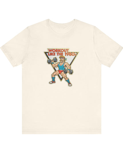 The 'Workout Like The 1980s' Muscle Man Tee