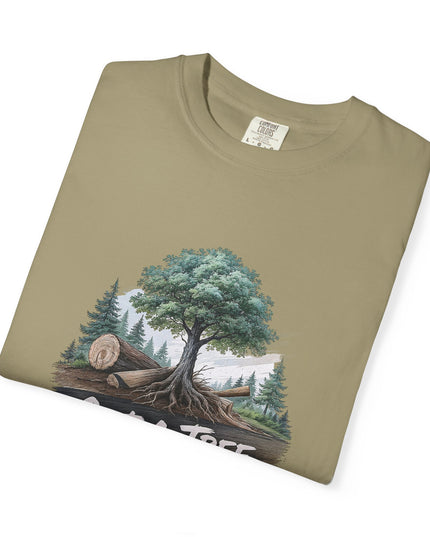 The 'Save The Trees!'  Cut 1 Plant 3 Unisex Garment-Dyed T-shirt