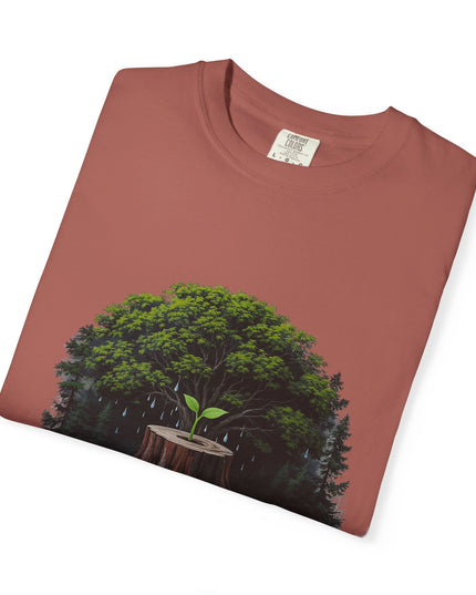 The  'Save The Trees!'  Crying Trees Unisex Garment-Dyed T-shirt
