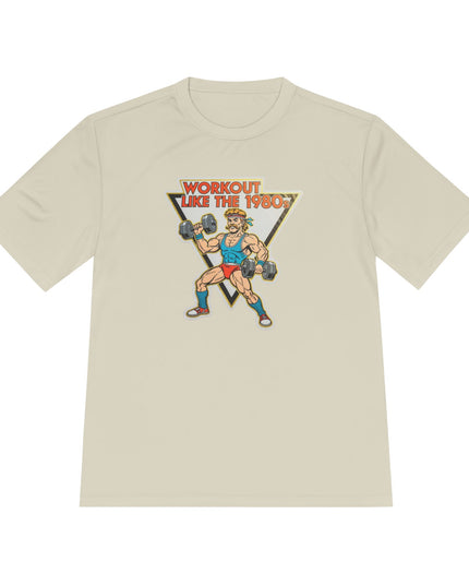 The 'Workout Like The 1980s' Muscle Man Workout Shirt