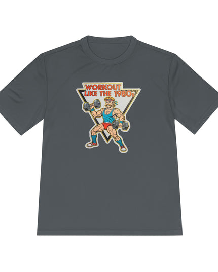 The 'Workout Like The 1980s' Muscle Man Workout Shirt