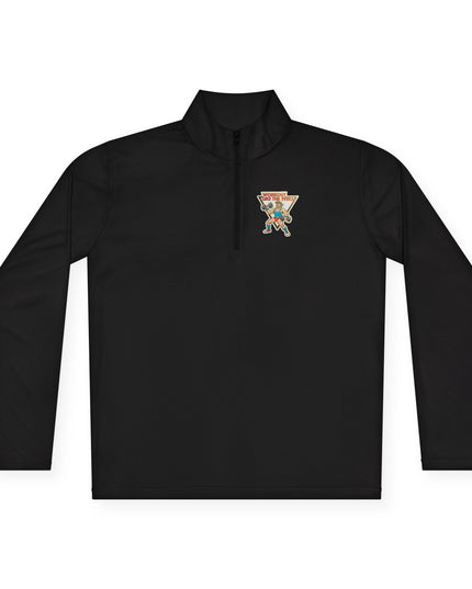The 'Workout Like The 1980s' Muscle Man Quarter-Zip Pullover