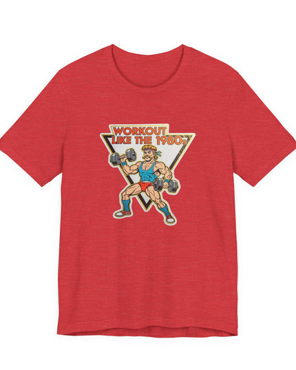 The 'Workout Like The 1980s' Muscle Man Tee