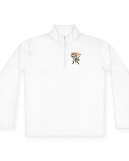 The 'Workout Like The 1980s' Muscle Man Quarter-Zip Pullover