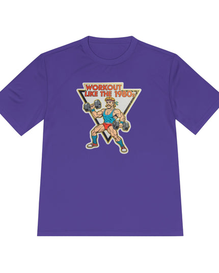 The 'Workout Like The 1980s' Muscle Man Workout Shirt
