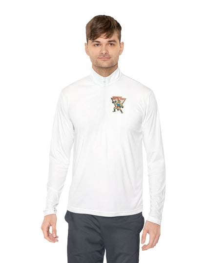 The 'Workout Like The 1980s' Muscle Man Quarter-Zip Pullover