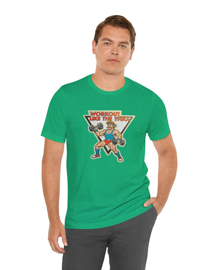 The 'Workout Like The 1980s' Muscle Man Tee