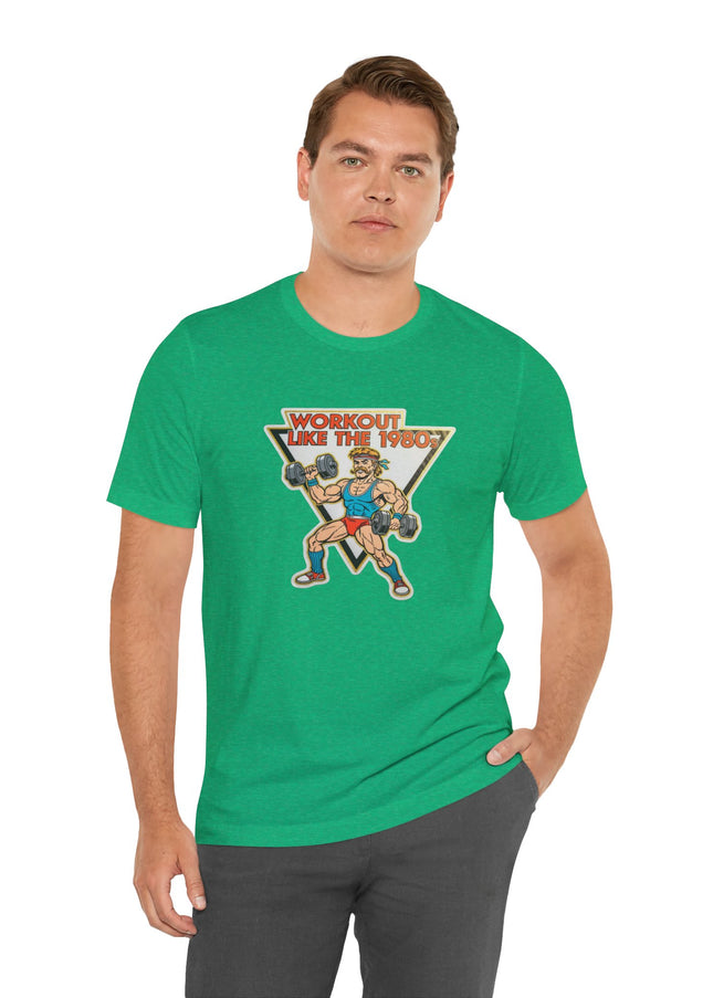 The 'Workout Like The 1980s' Muscle Man Tee