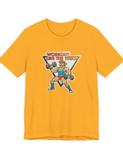 The 'Workout Like The 1980s' Muscle Man Tee