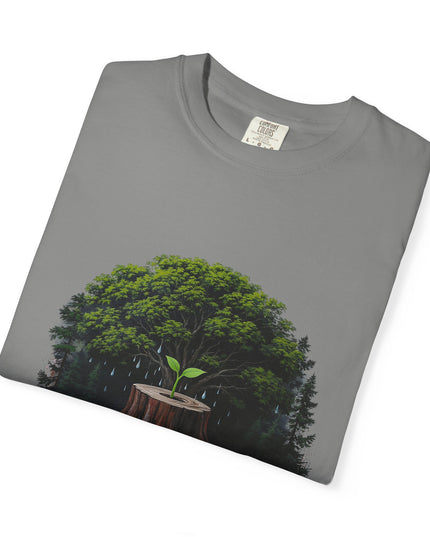 The  'Save The Trees!'  Crying Trees Unisex Garment-Dyed T-shirt