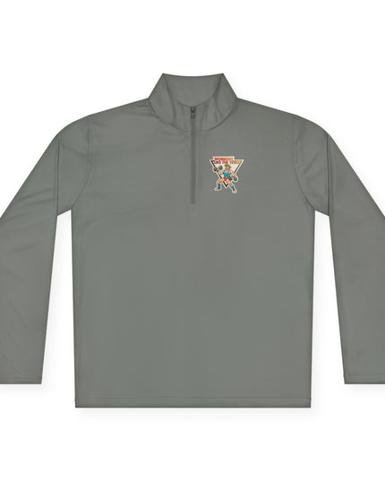 The 'Workout Like The 1980s' Muscle Man Quarter-Zip Pullover