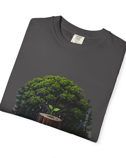The  'Save The Trees!'  Crying Trees Unisex Garment-Dyed T-shirt