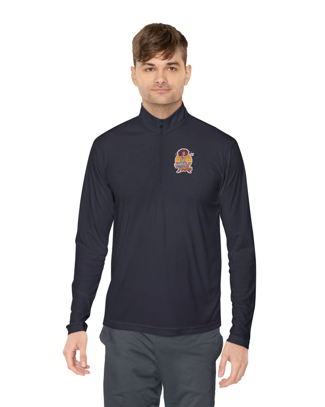The 'Workout Like The 1980s' Workout Girl Quarter-Zip Pullover