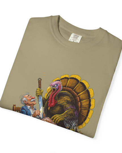 Gobbling God Eats Thanksgiving Dinner Thanksgiving Tee