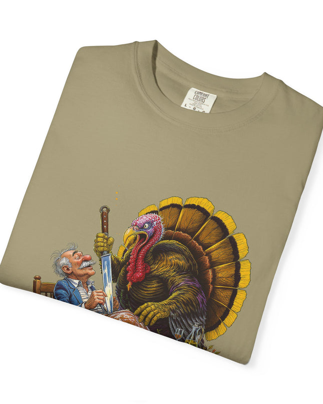 Gobbling God Eats Thanksgiving Dinner Thanksgiving Tee