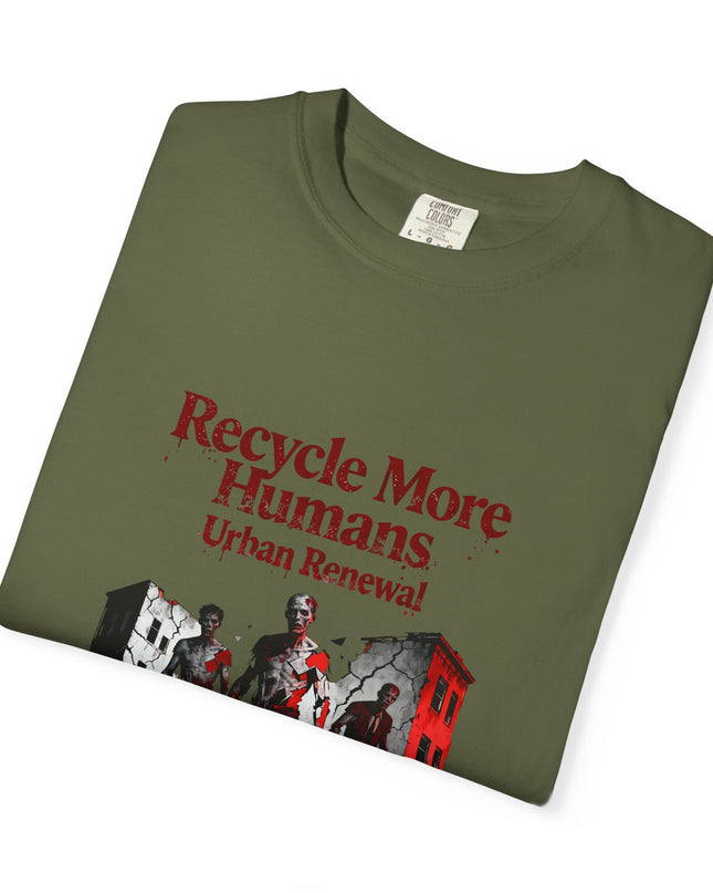 Recycle More Humans v3 Cart Tee