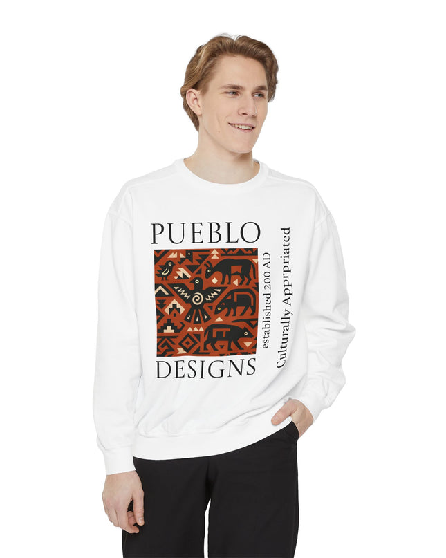Pueblo Pattern Sweatshirt - Culturally Appropriated Designs