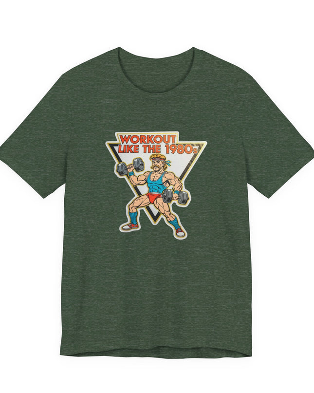 The 'Workout Like The 1980s' Muscle Man Tee