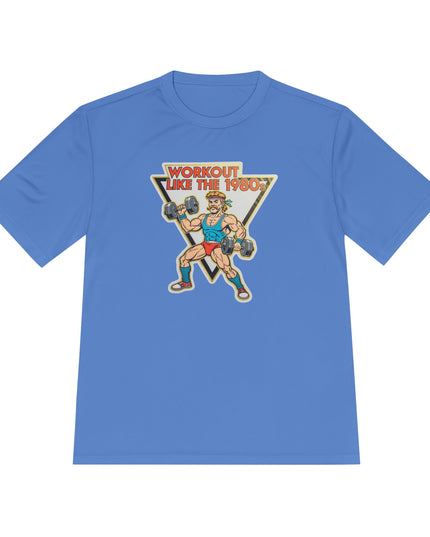 The 'Workout Like The 1980s' Muscle Man Workout Shirt