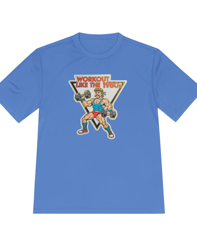 The 'Workout Like The 1980s' Muscle Man Workout Shirt