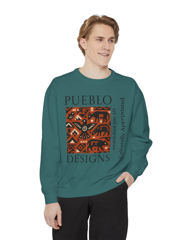 Pueblo Pattern Sweatshirt - Culturally Appropriated Designs