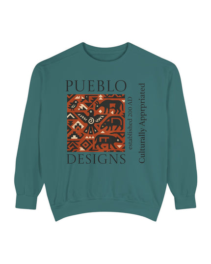 Pueblo Pattern Sweatshirt - Culturally Appropriated Designs