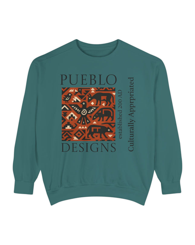 Pueblo Pattern Sweatshirt - Culturally Appropriated Designs