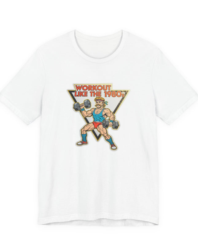 The 'Workout Like The 1980s' Muscle Man Tee