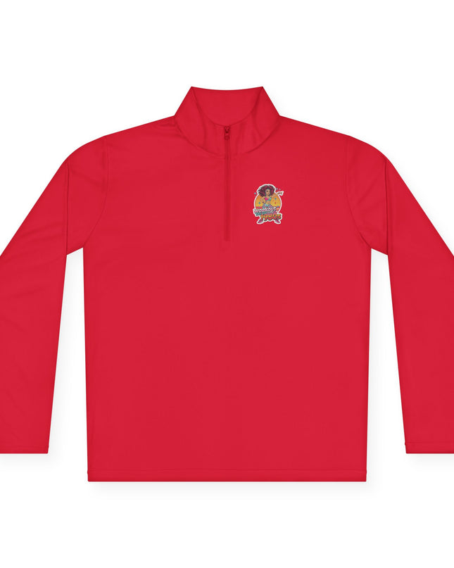 The 'Workout Like The 1980s' Workout Girl Quarter-Zip Pullover