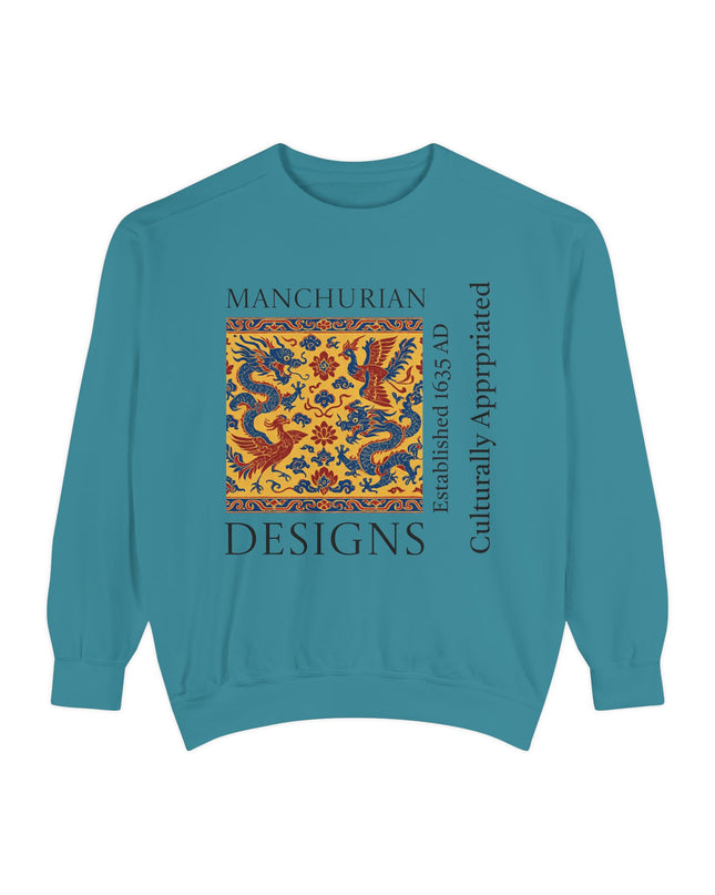 Manchurian Pattern Sweatshirt - Culturally Appropriated Designs