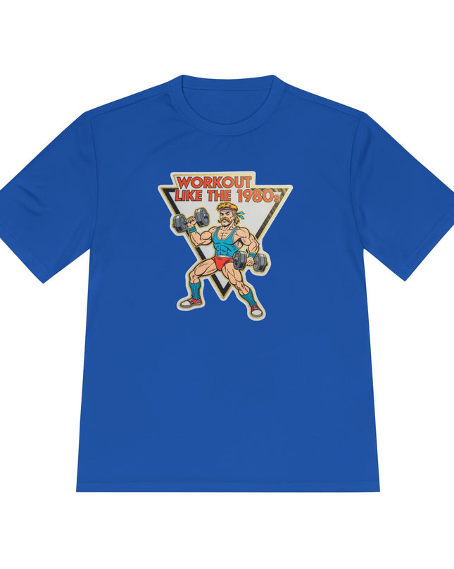 The 'Workout Like The 1980s' Muscle Man Workout Shirt