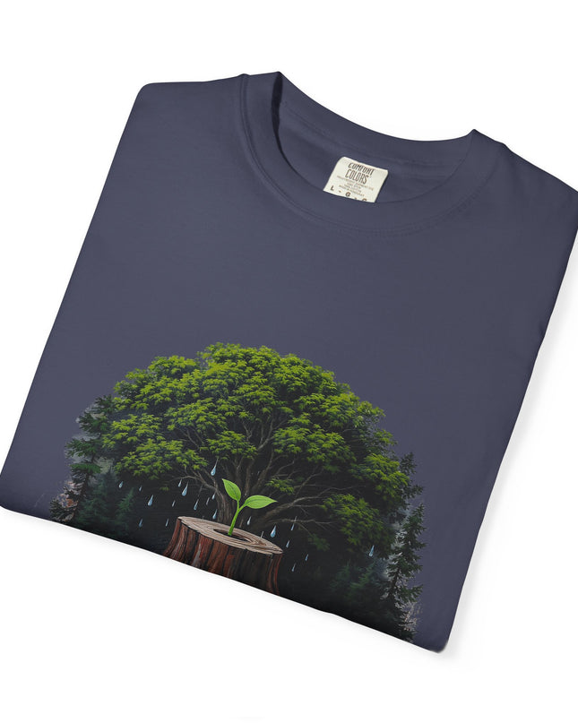 The  'Save The Trees!'  Crying Trees Unisex Garment-Dyed T-shirt