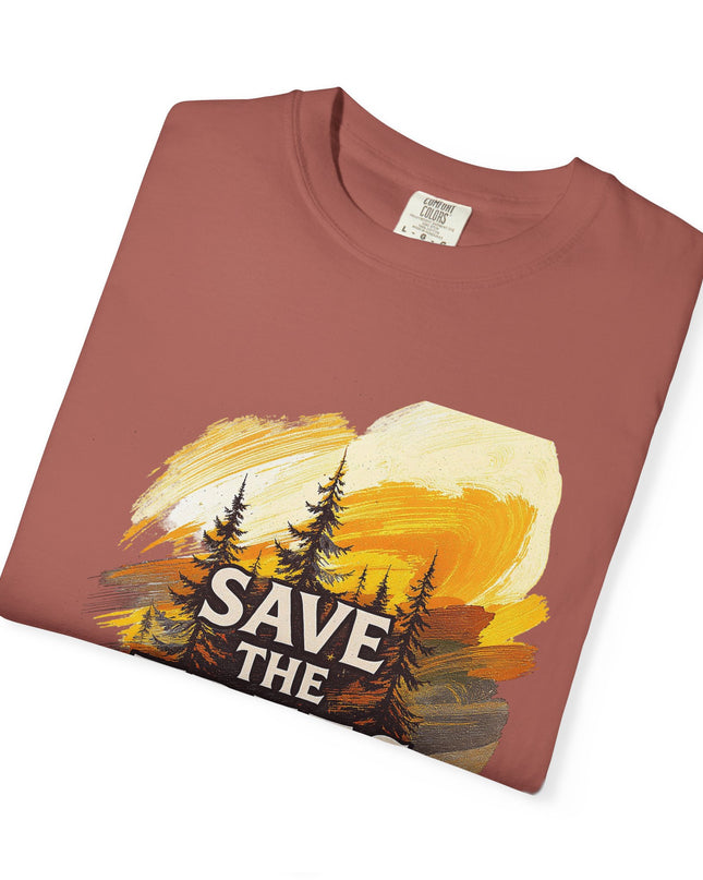 'Save The Trees!'  Unisex Garment-Dyed T-shirt