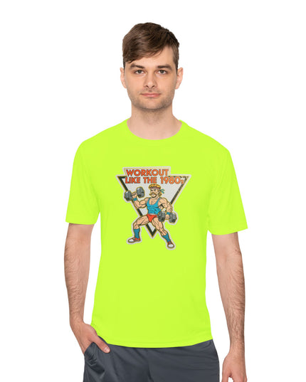 The 'Workout Like The 1980s' Muscle Man Workout Shirt