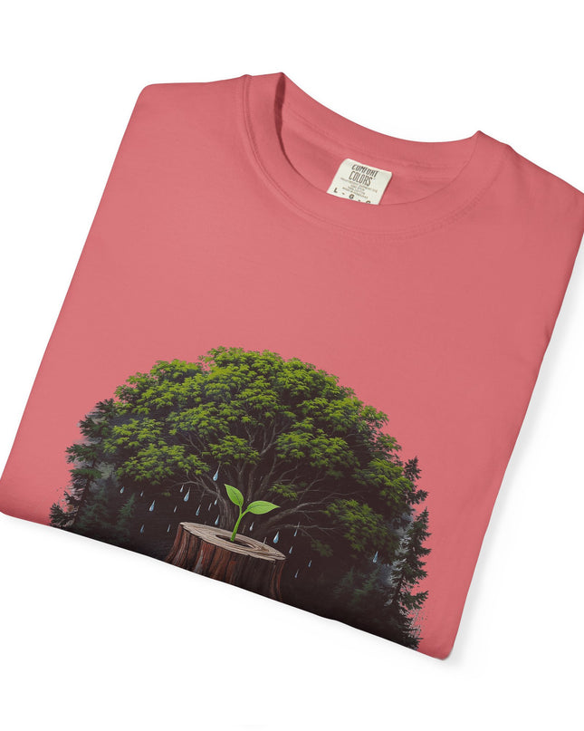 The  'Save The Trees!'  Crying Trees Unisex Garment-Dyed T-shirt