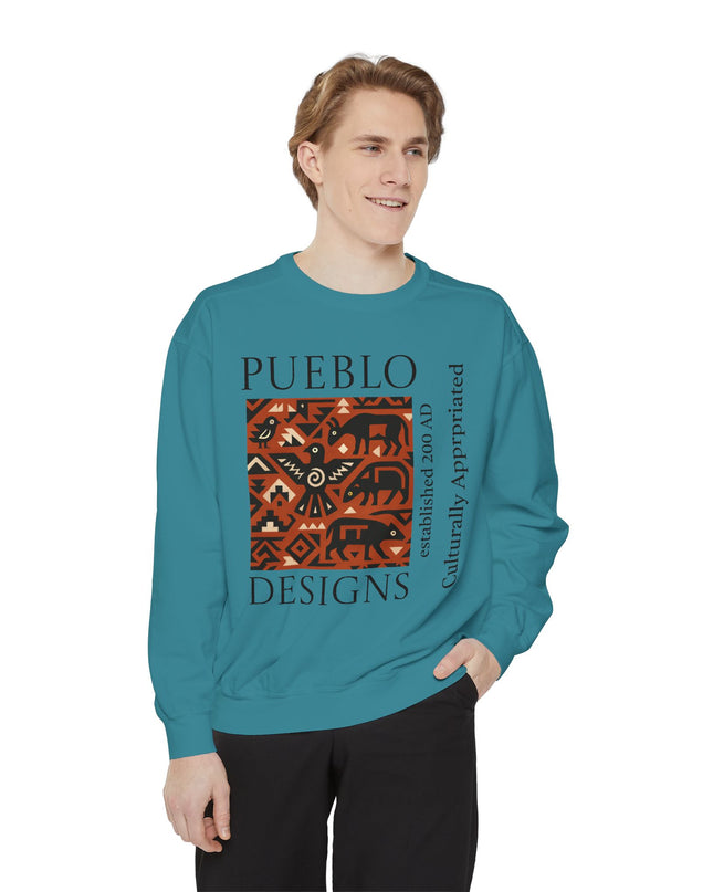 Pueblo Pattern Sweatshirt - Culturally Appropriated Designs