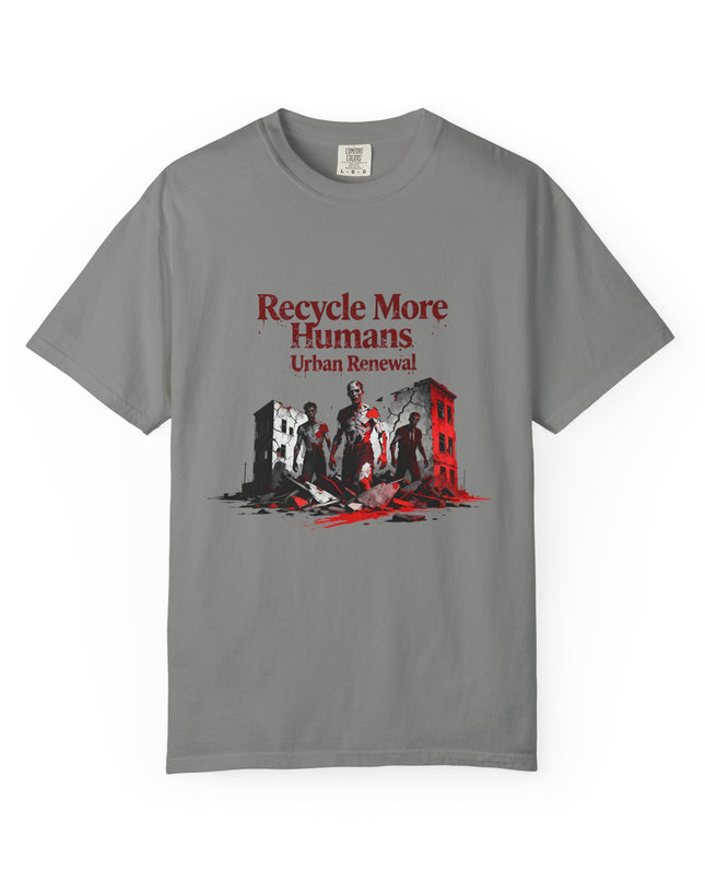 Recycle More Humans v3 Cart Tee