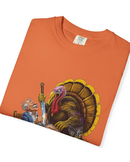 Gobbling God Eats Thanksgiving Dinner Thanksgiving Tee