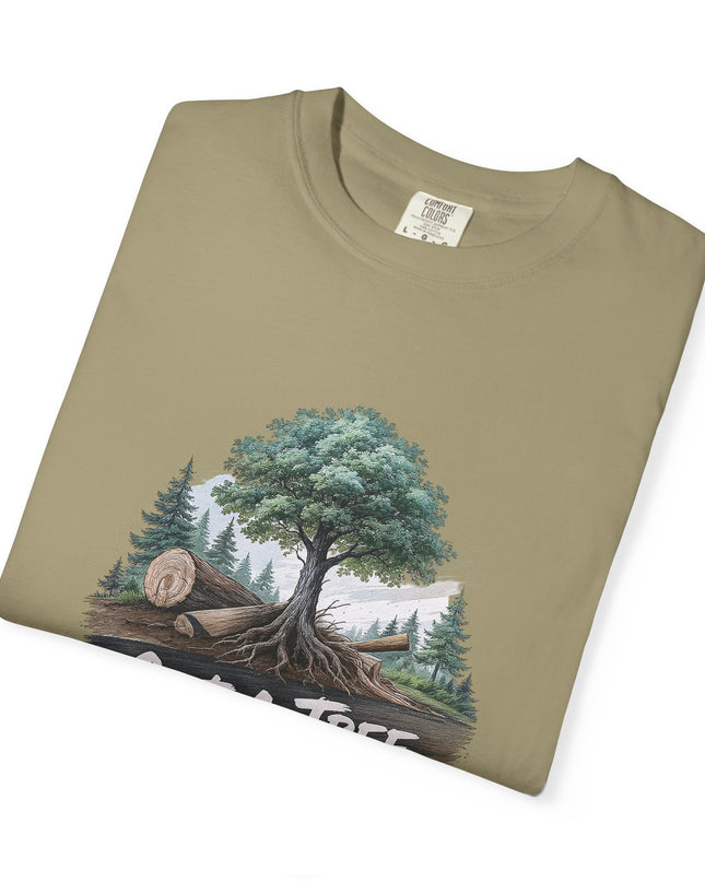 The 'Save The Trees!'  Cut 1 Plant 3 Unisex Garment-Dyed T-shirt