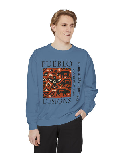 Pueblo Pattern Sweatshirt - Culturally Appropriated Designs