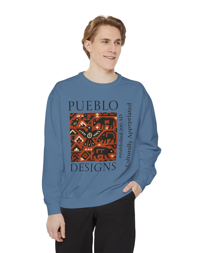 Pueblo Pattern Sweatshirt - Culturally Appropriated Designs