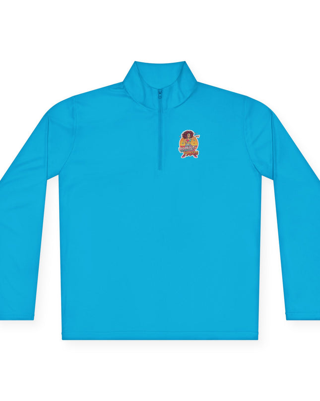 The 'Workout Like The 1980s' Workout Girl Quarter-Zip Pullover